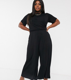 Черный комбинезон Boohoo Plus - Черный