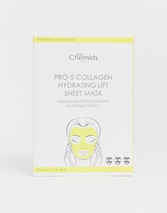 Увлажняющая маска-салфетка с коллагеном Skin Chemists pro-5 - Очистить
