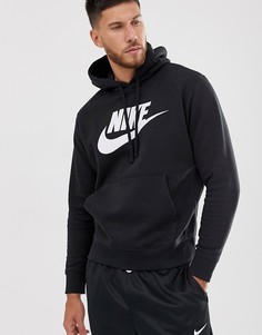 Худи черного цвета с логотипом Nike - Черный