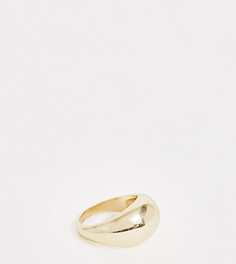Золотистое кольцо Design B London - Золотой