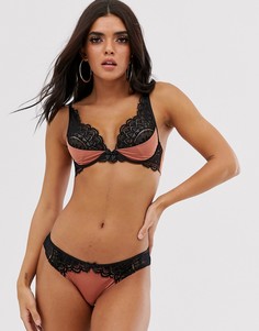 Бразильские трусы с кружевной отделкой Hunkemoller Cora - Мульти