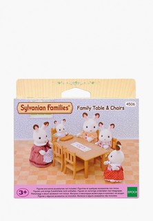 Набор игровой Sylvanian Families "Обеденный стол с 5-ю стульями"