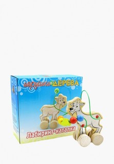 Игрушка Игрушки из дерева Лабиринт-каталка Козел