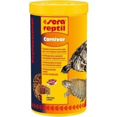 Корм SERA REPTIL Professional Carnivor Professional Food for Carnivorous Reptiles гранулы для плотоядных рептилий 1л (330г)