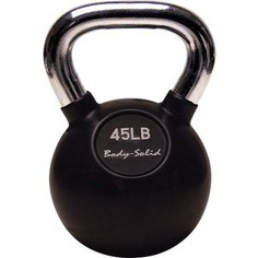 Гиря Body Solid 20,4 кг (45lb) с хромированной ручкой KBC45