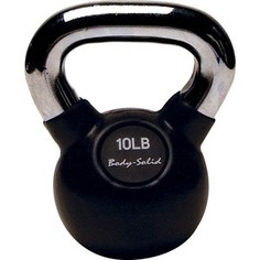 Гиря Body Solid 4,5 кг (10lb) с хромированной ручкой KBC10