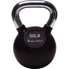 Гиря Body Solid 22,7 кг (50lb) с хромированной ручкой KBC50