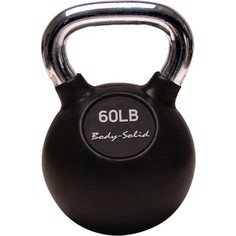 Гиря Body Solid 27,2 кг (60lb) с хромированной ручкой KBC60