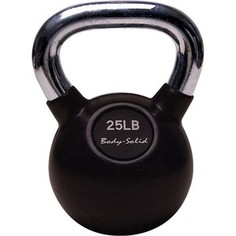 Гиря Body Solid 11,3 кг (25lb) с хромированной ручкой KBC25