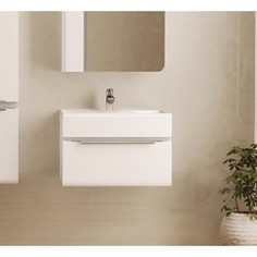 Тумба под раковину Velvex Crystal 60 белый (tpCUB.60-21.21)