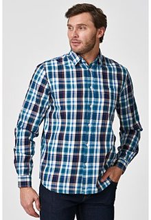 Рубашка в клетку Al Franco