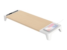 Зарядное устройство XtremeMac Wooden Stand with Wireless Charging XWH-WST-03