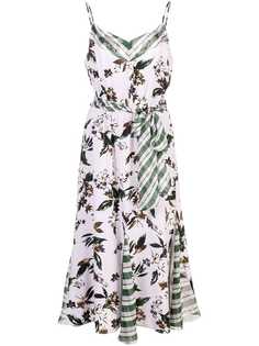 DVF Diane von Furstenberg платье с цветочным принтом