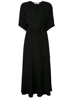 DVF Diane von Furstenberg платье макси Eloise с запахом
