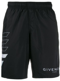 Givenchy плавки-шорты с логотипом