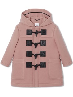 Burberry Kids дафлкот с логотипом