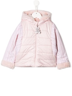 Lapin House пуховик с капюшоном