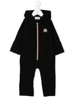 Moncler Kids спортивный костюм на молнии с капюшоном