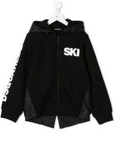 Dsquared2 Kids лыжная куртка с капюшоном