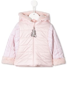 Lapin House пуховик с капюшоном