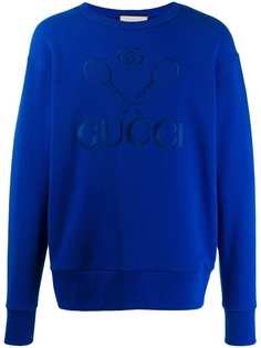 Gucci толстовка с вышивкой Gucci Tennis