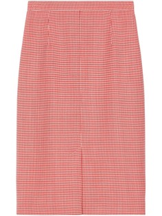 Burberry юбка в ломаную клетку