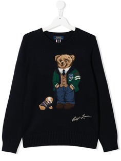 Ralph Lauren Kids джемпер с вышивкой