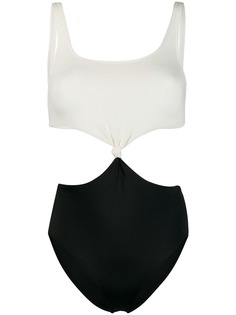 Solid & Striped слитный купальник с вырезными деталями