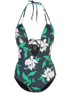 Morgan Lane купальник Bonnie с цветочным принтом