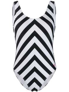 Perfect Moment слитный купальник с принтом шеврон