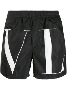 Valentino плавки-шорты с логотипом