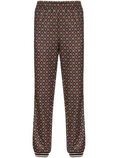 Gucci спортивные брюки с узором GG