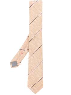 Brunello Cucinelli галстук с диагональными полосками