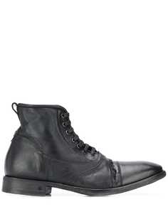 John Varvatos ботинки с эффектом потертости