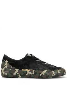 Golden Goose кеды Superstar с камуфляжным принтом
