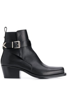 Versace ботинки с пряжкой