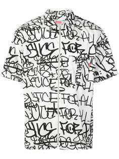 Supreme рубашка с графичным принтом