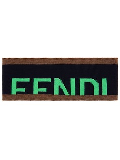 Fendi повязка на голову с логотипом