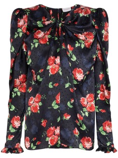 Magda Butrym блузка Caserta с цветочным принтом