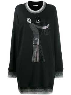 Marco De Vincenzo декорированная толстовка оверсайз