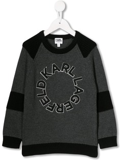 Karl Lagerfeld Kids толстовка с логотипом