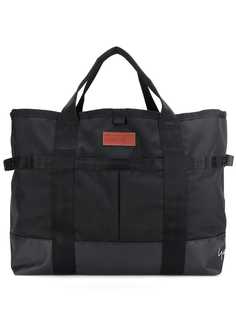 Yohji Yamamoto объемная сумка-тоут с логотипом