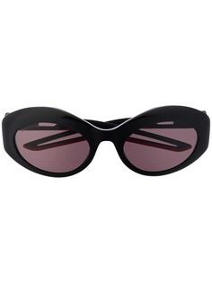 Balenciaga Eyewear солнцезащитные очки в круглой оправе
