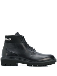 Emporio Armani ботинки на шнуровке