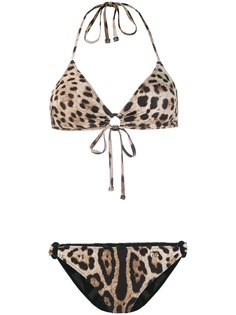 Dolce & Gabbana бикини с леопардовым принтом