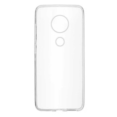 Чехол (клип-кейс) BoraSco, для Motorola G7 Plus, прозрачный [37273] Noname
