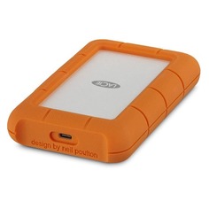 Внешний жесткий диск LACIE Rugged STFR5000800, 5Тб, оранжевый