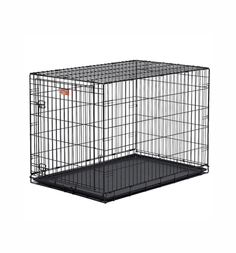 MidWest Клетка для собак iCrate 1 дверь,черный,106x71x76 см