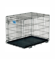 MidWest Клетка для собак iCrate 1 дверь,черный,122x76x84 см