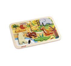 Пазл Janod Зоопарк 7 элементов